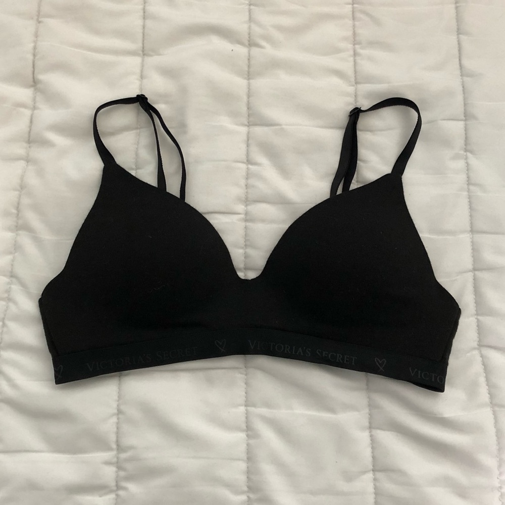 Black Wireless VS Bra